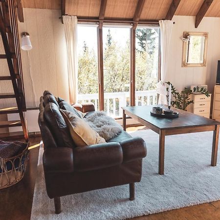 Bjoerk - A Cozy Hilltop Cottage - Great Location! Blaskogabyggd ภายนอก รูปภาพ