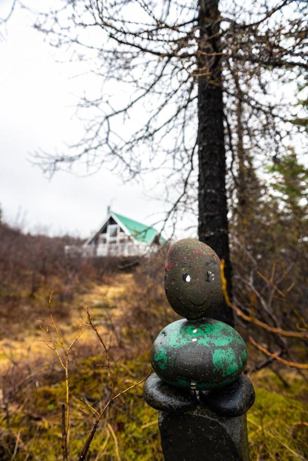 Bjoerk - A Cozy Hilltop Cottage - Great Location! Blaskogabyggd ภายนอก รูปภาพ